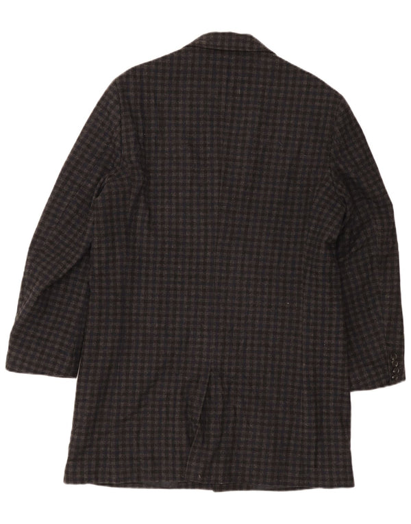 Sonny Bono Herre Overfrakke UK 42 XL Grå Gingham