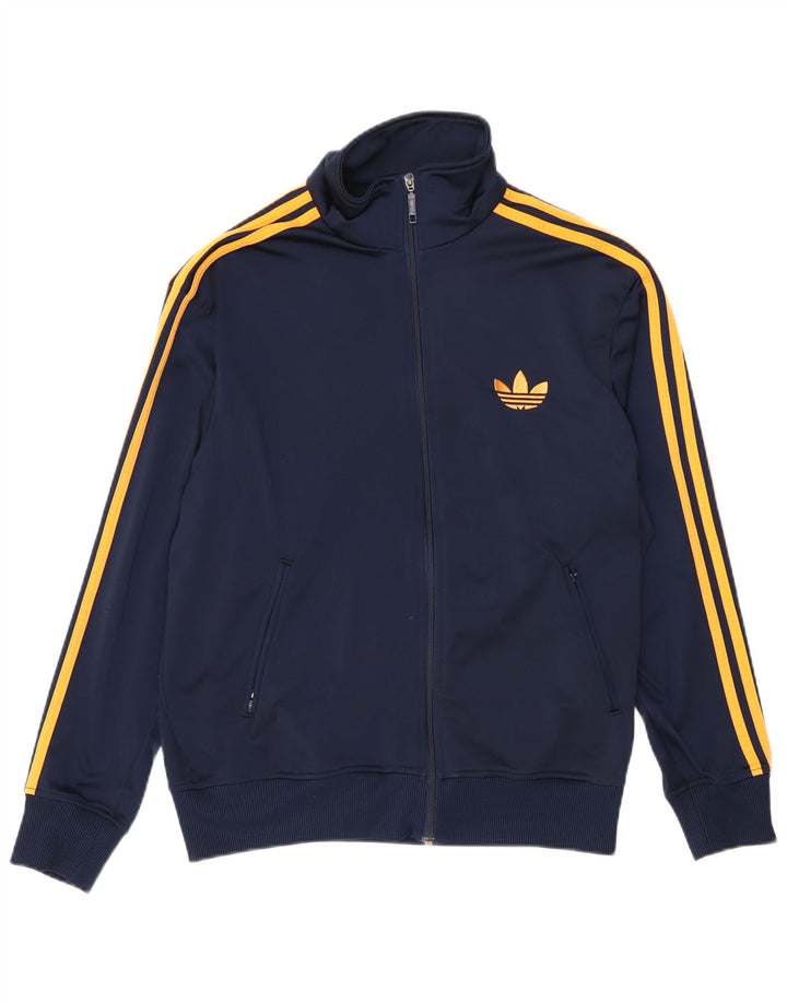 Adidas Træningsdragt til mænd Topjakke Medium Marineblå Polyester