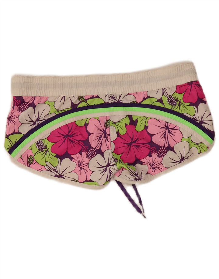 Sundek Svømmeshorts til kvinder UK 16 Large Multicolored Floral Polyester