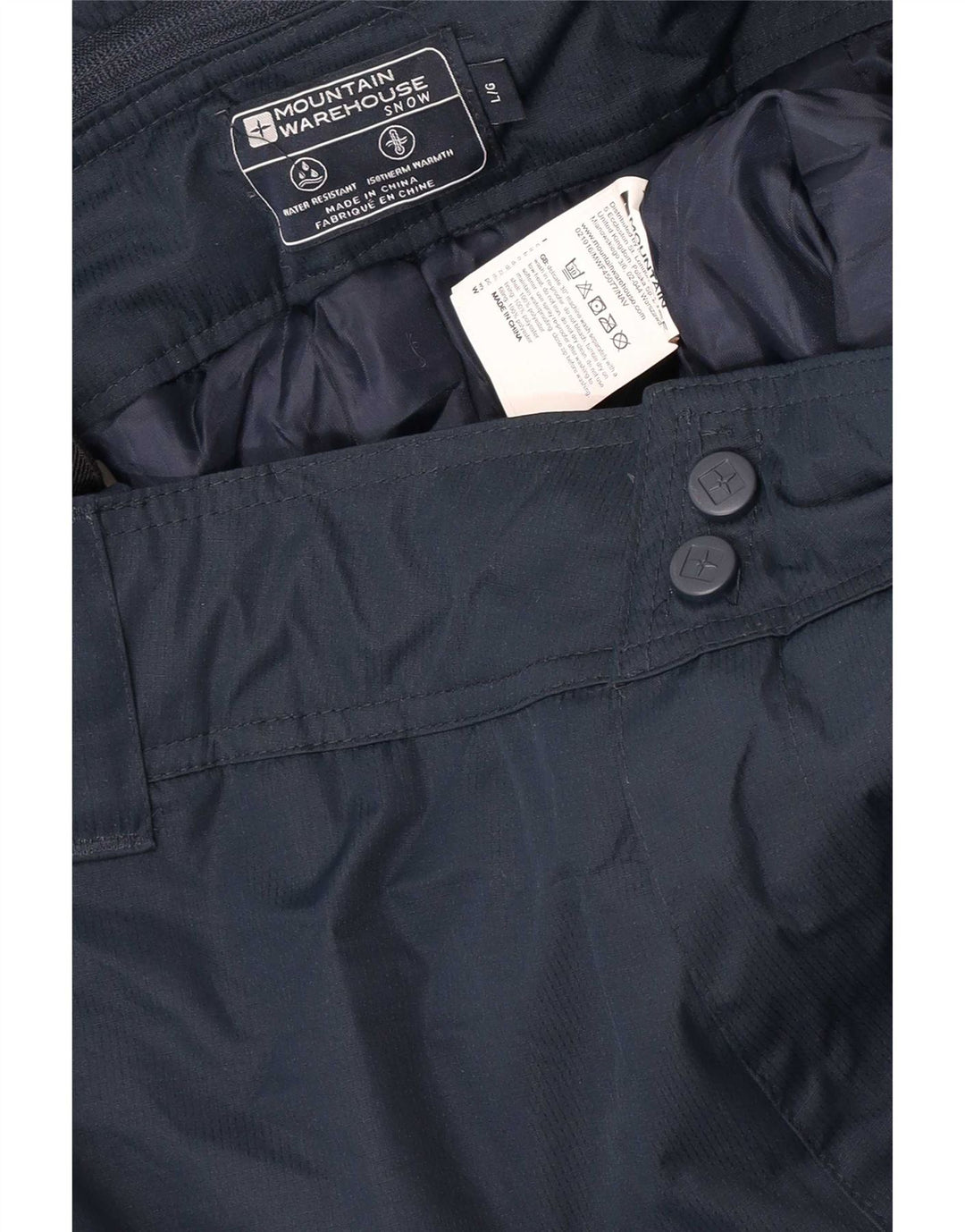 Mountain Warehouse Herre Dungarees Skibukser Large Navy Blue Polyester
