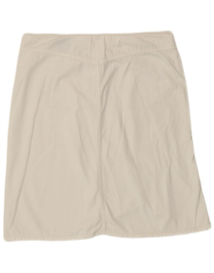 Diesel Dame Denim Nederdel W31 Medium White Bomuld