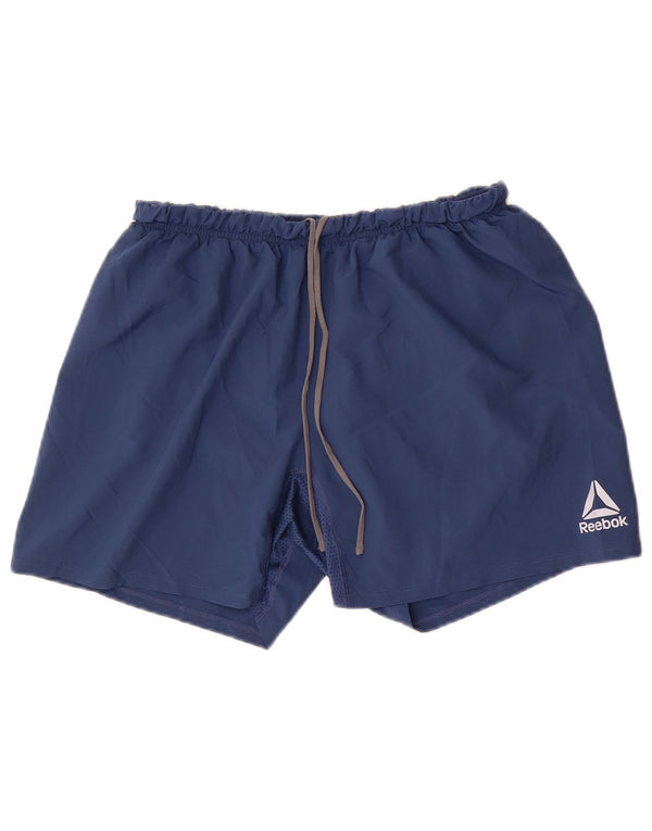 Reebok Herre Speedwick Sportshorts Medium Navy Blue