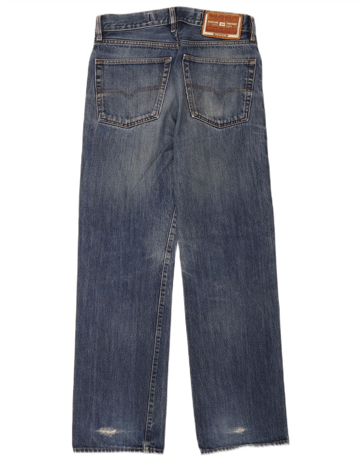 Diesel Straight Jeans til mænd W30 L29 Blå Bomuld