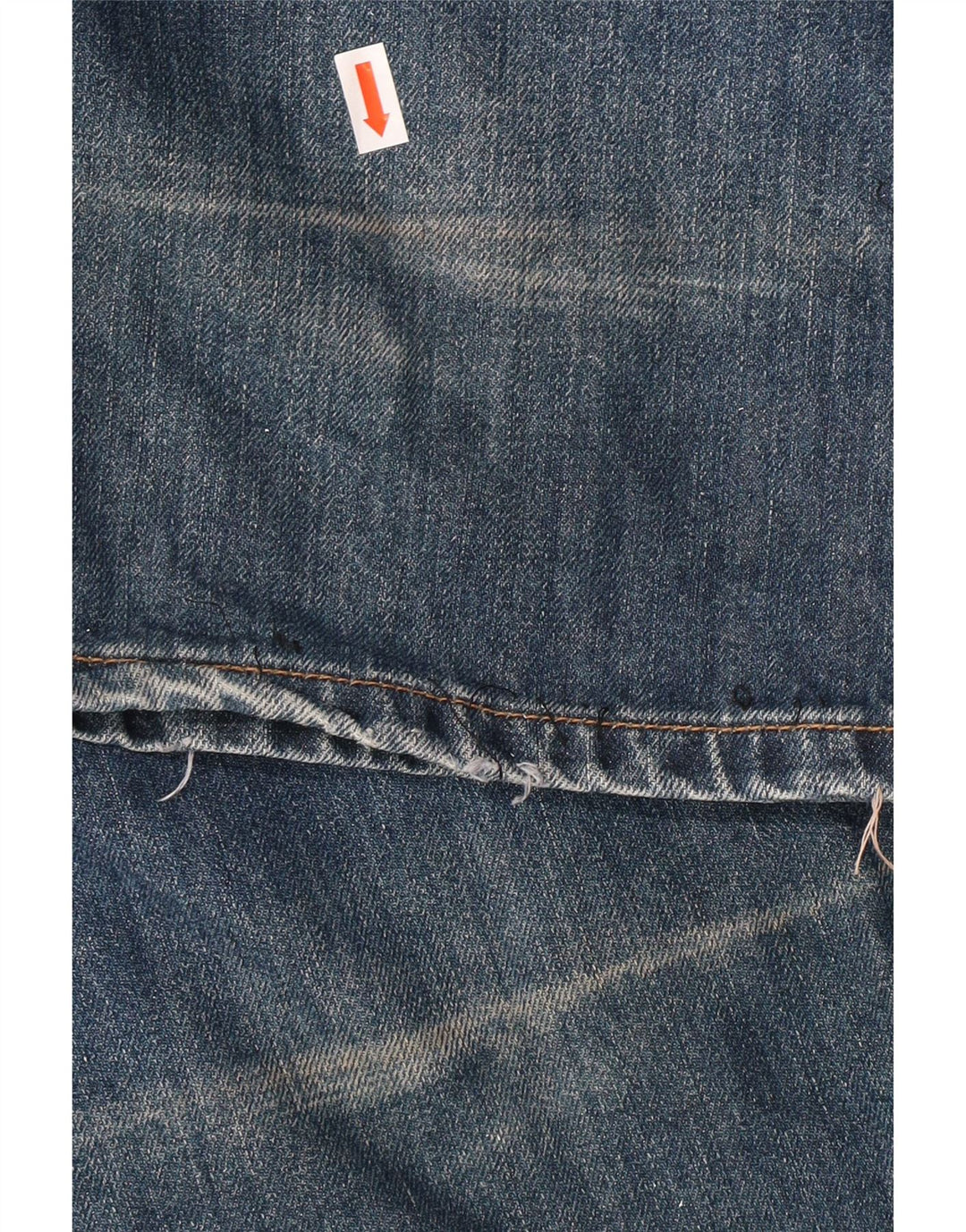 LEVI'S Herre 506 Straight Jeans W36 L34 Blå Bomuld