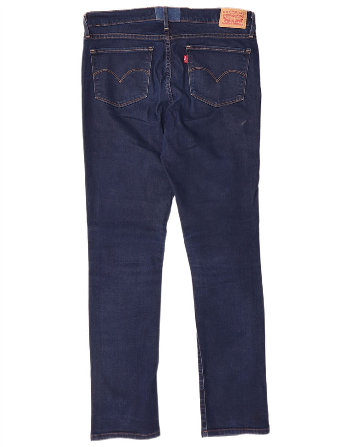 LEVI'S Slim Jeans til kvinder W29 L30 Marineblå Bomuld
