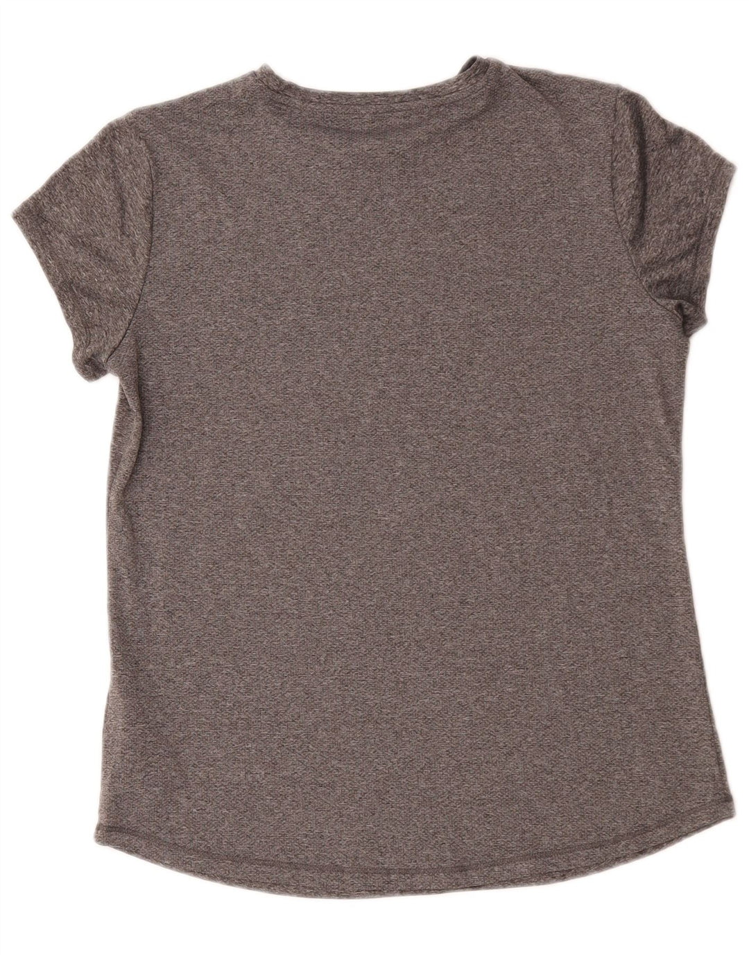 Puma Grafisk T-Shirt Top UK 14 Medium Grey Flecked Polyester
