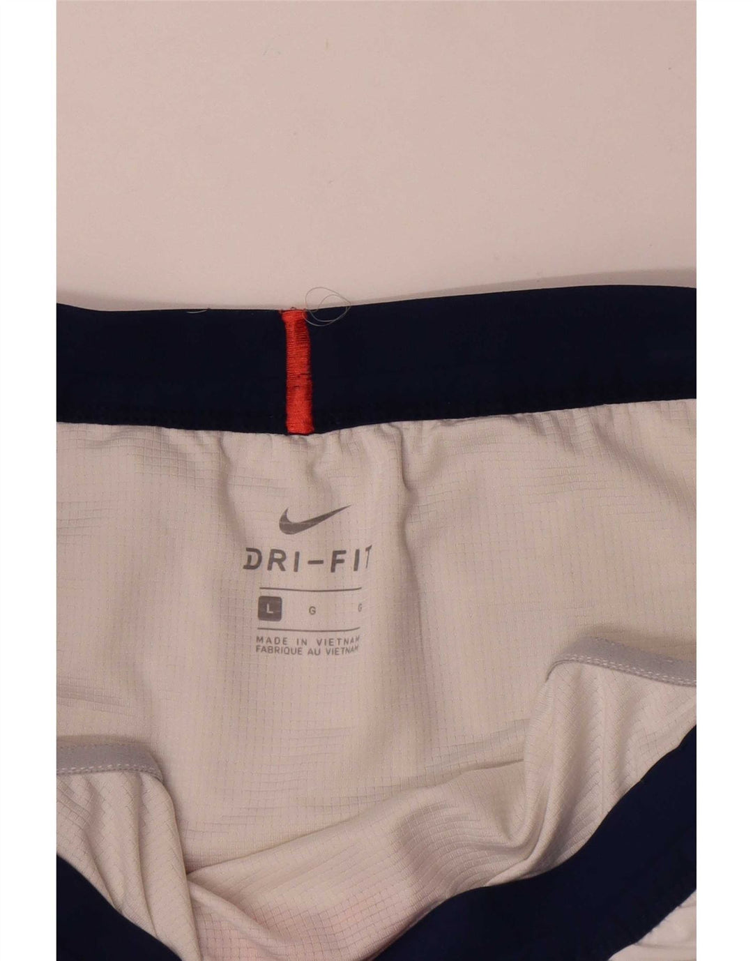 Nike grafiske sportsshorts til mænd, store røde farveblok