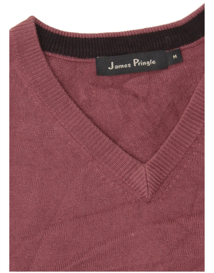 James Pringle Herrevest Tank Top Medium Burgundy Akryl