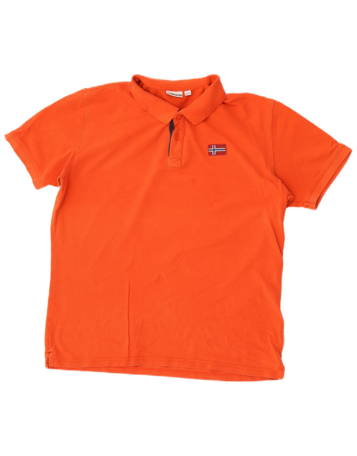 Napapijri Herre Polo Shirt 2XL Orange