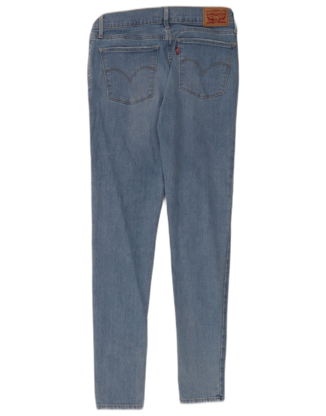 Levi's Dame 710 Super Skinny Jeans W29 L30 Blå Bomuld