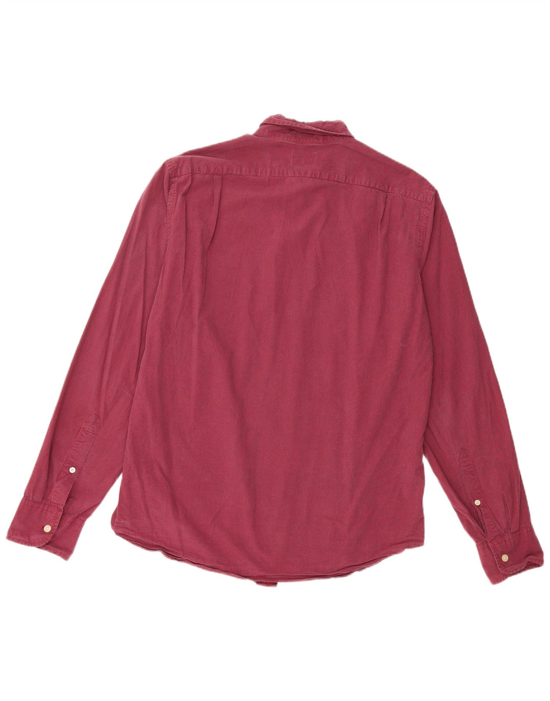 J. CREW Skræddersyet Slim Fit skjorte til mænd Medium rød ternet bomuld