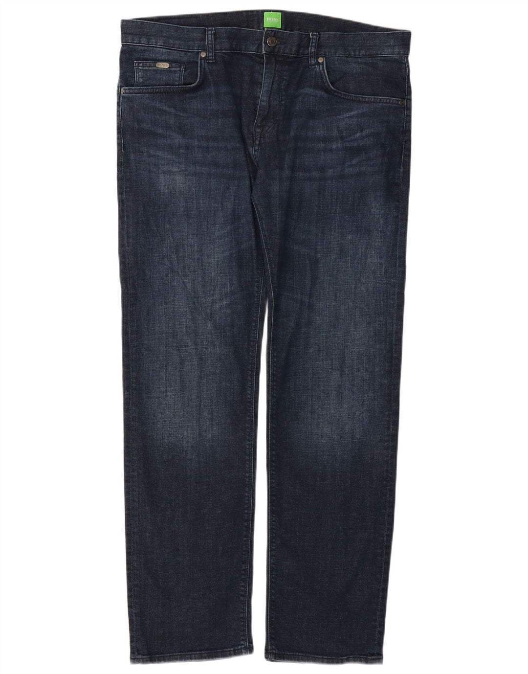HUGO BOSS Straight jeans til mænd W36 L32 Marineblå