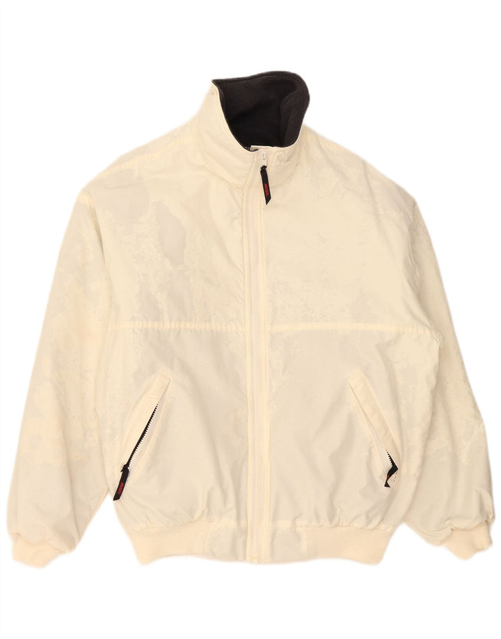Musto Bomber Jacket UK 38 Medium Off White Polyester