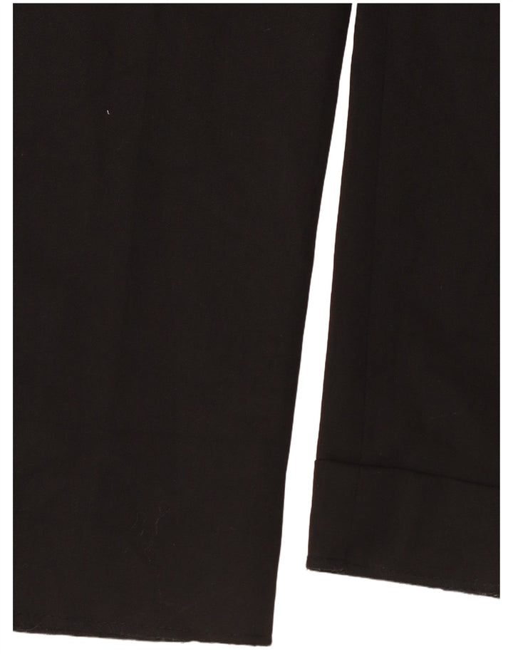 Zara Dame Slim Chino Bukser Large W34 L30 Sort