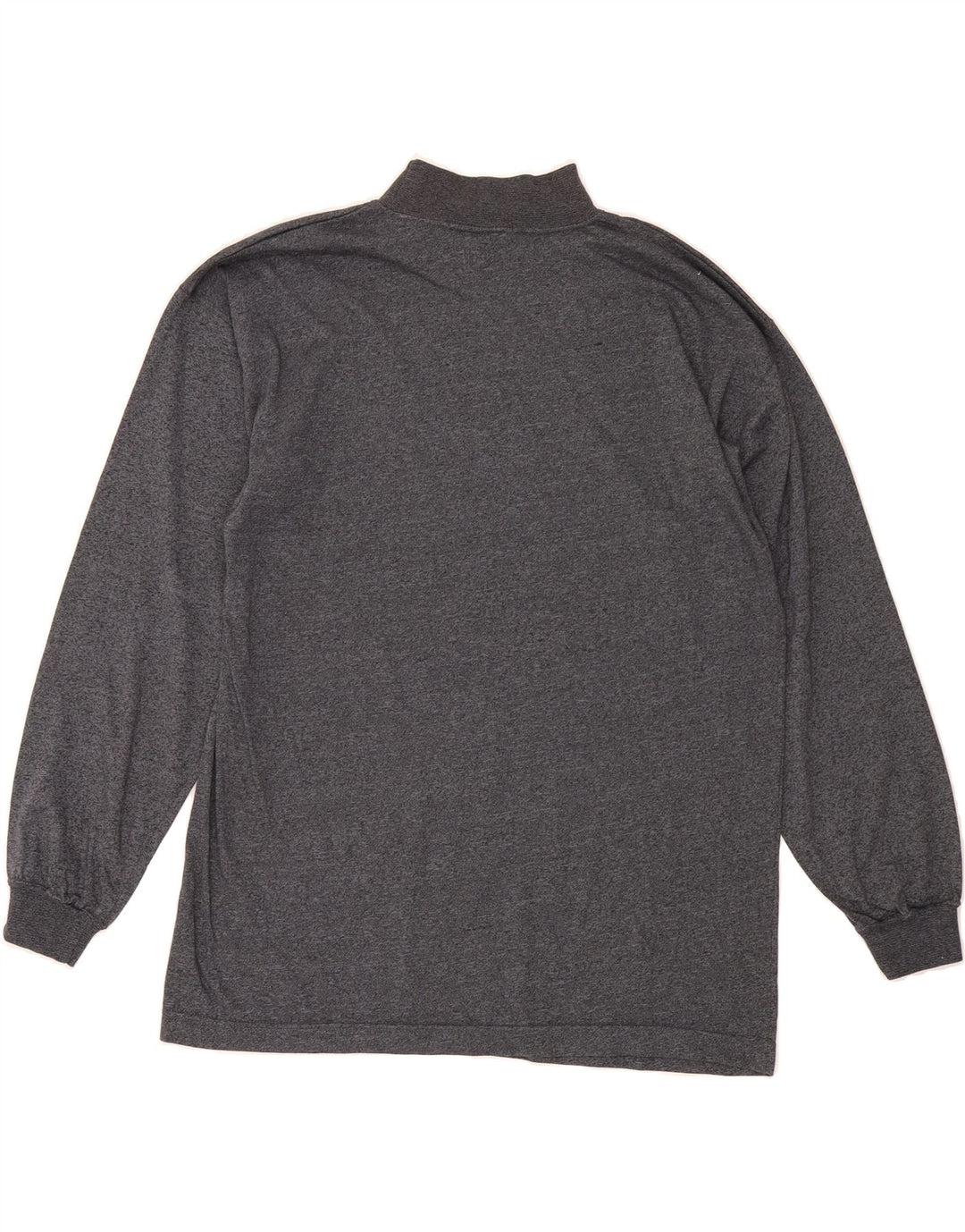 VINTAGE Mens Sweatshirt Jumper Medium Grey Polyester Vintage Vintage and Second-Hand Vintage from Messina Hembry 