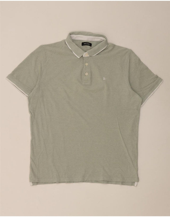 Jack & Jones herre poloskjorte 2XL grøn bomuld