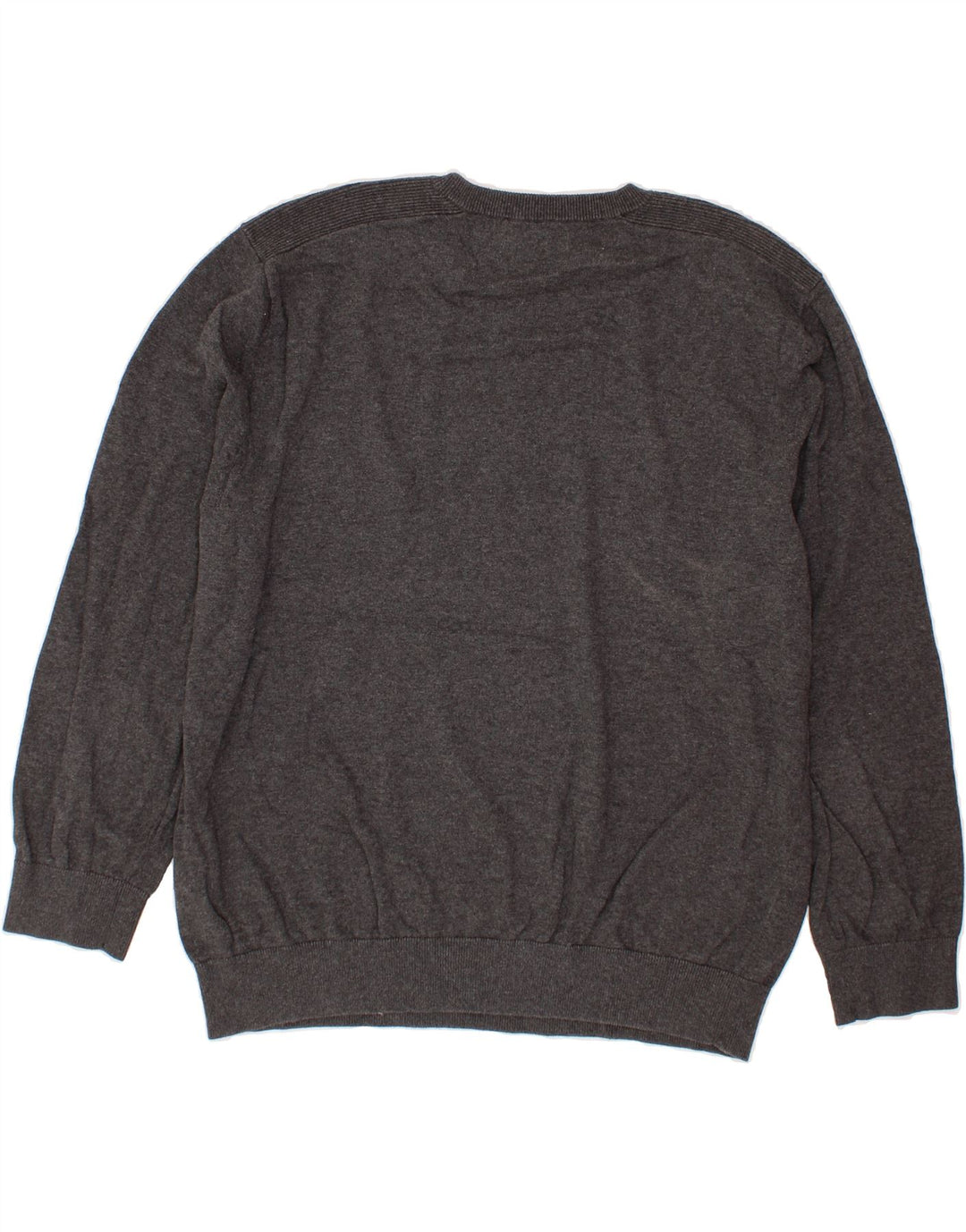 NAUTICA Mens Crew Neck Jumper Sweater 2XL Grey Cotton Vintage Nautica and Second-Hand Nautica from Messina Hembry 