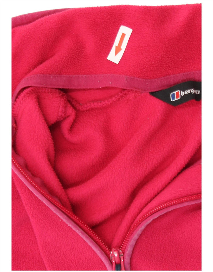 Berghaus Fleecejakke til kvinder UK 12 Medium Pink Polyester