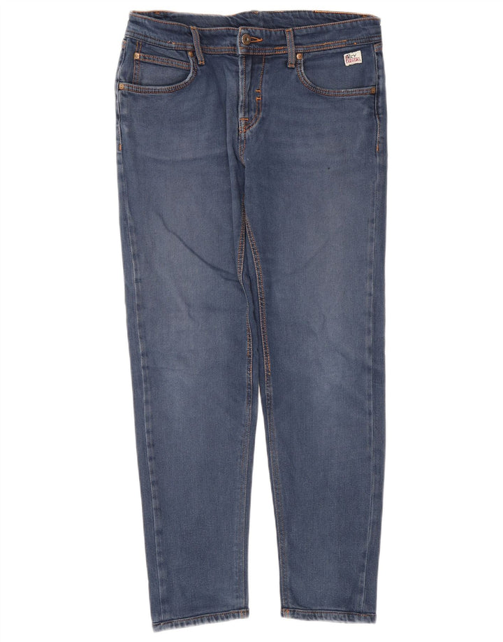 Roy Rogers Dame Slim Jeans W30 L28 Blå Bomuld