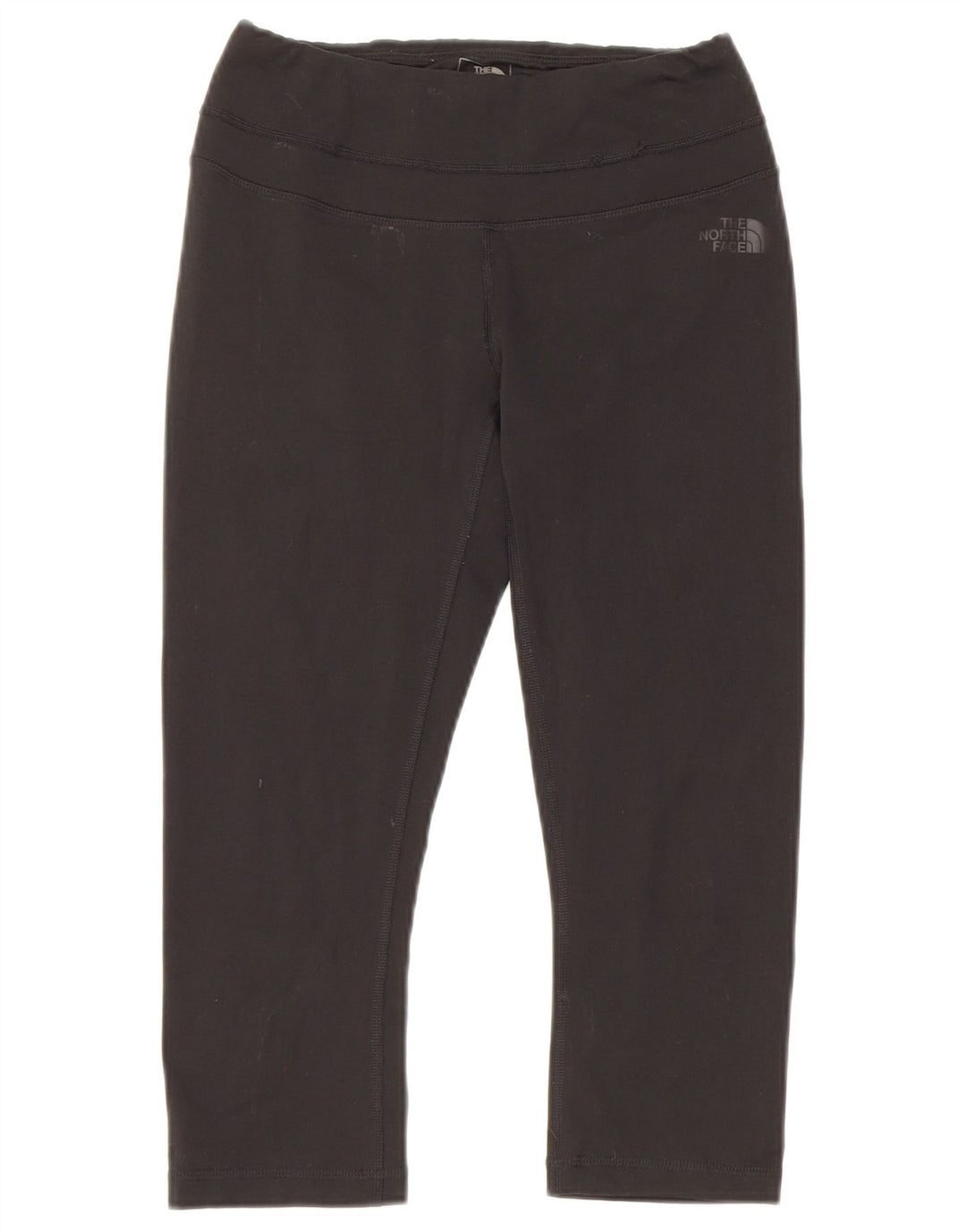 The North Face Dame Capri Leggings UK 10 Small Black Polyester