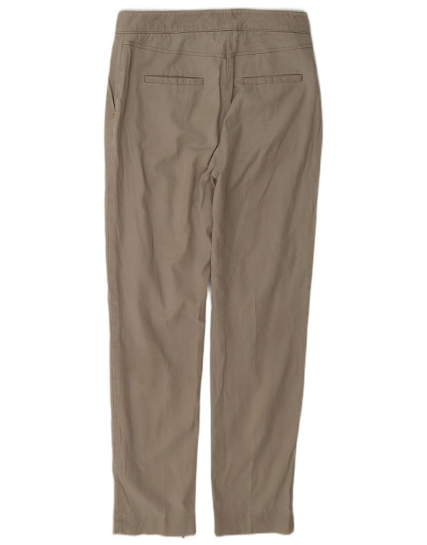Reiss Slim Chinobukser til kvinder UK 6 XS W25 L28 Grøn viskose