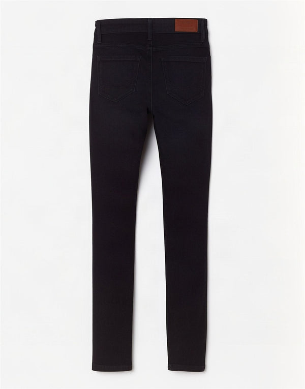 Tommy Hilfiger Dame Højhøjde Skinny Jeans W30 L30 Marineblå Bomuld