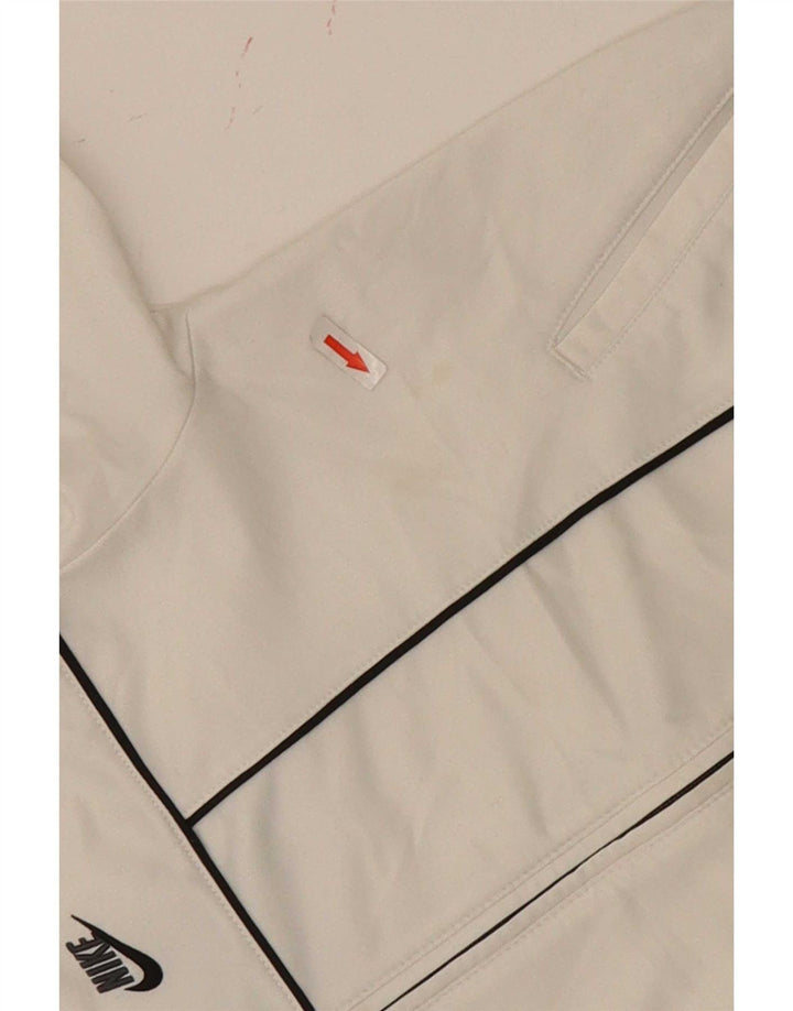 Nike træningsdragt til drenge topjakke 10-11 år Medium White Colourblock Sports