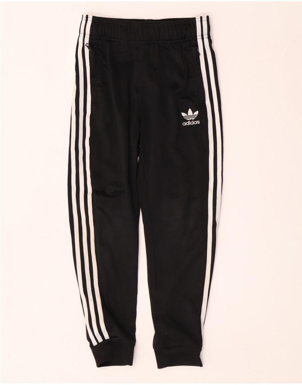 Adidas Drenge Træningsdragt Bukser Joggers 9-10 år Sort