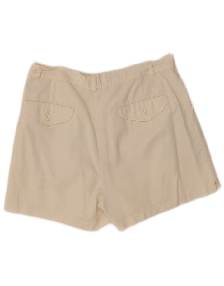 Sergio Tacchini Herre Chino Shorts IT 46 Small W28 White