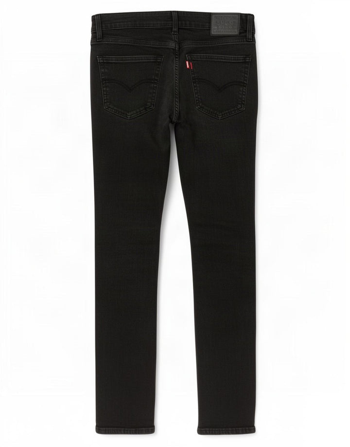 Levi's Herre 511 Slim Jeans W32 L29 Sort Bomuld
