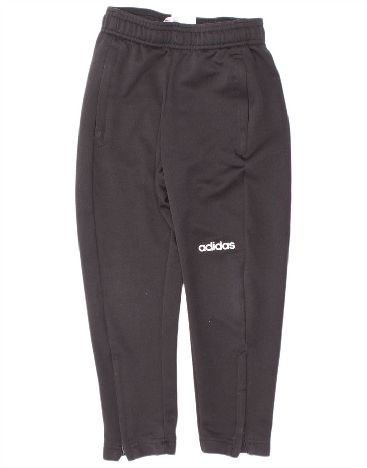 Adidas Drenge Træningsdragt Bukser 5-6 år Sort Polyester