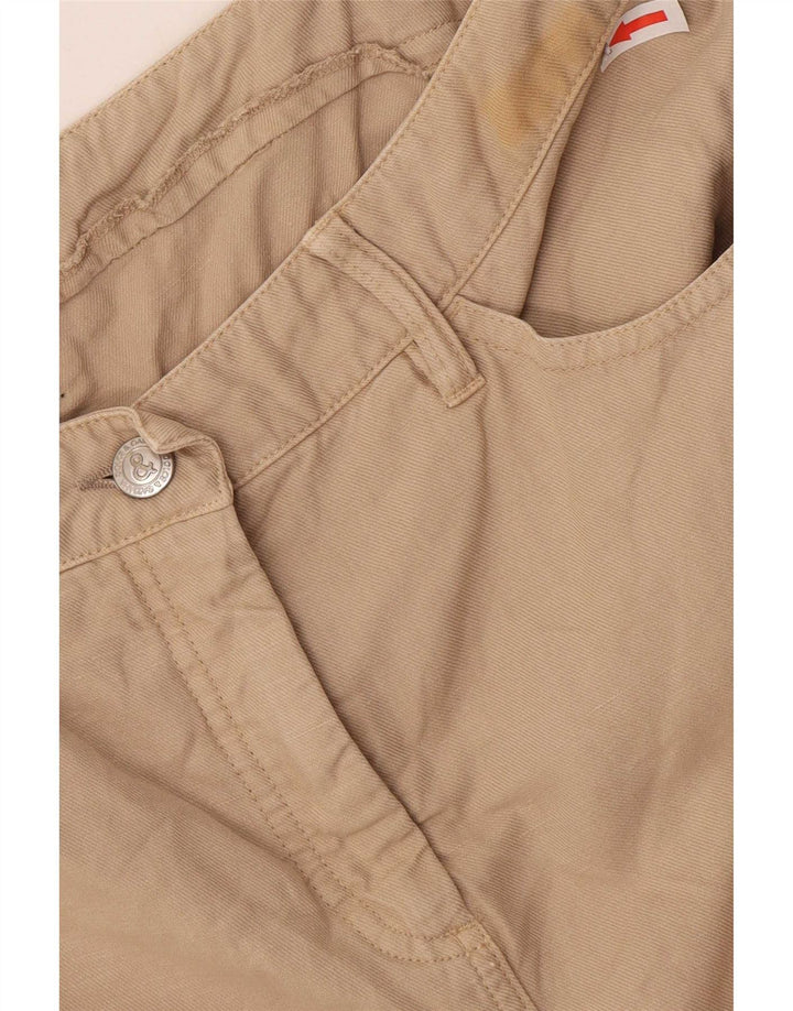 Dolce & Gabbana lige nederdel til kvinder IT 44 Medium W34 Beige Bomuld