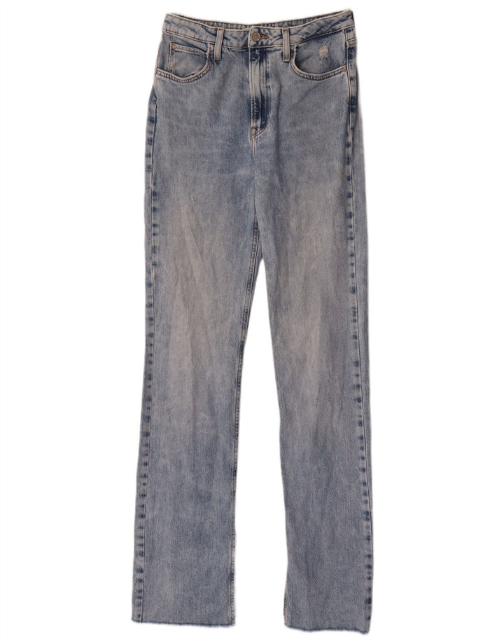Zara Dame Slim Jeans EU 38 Small W28 L34 Blå