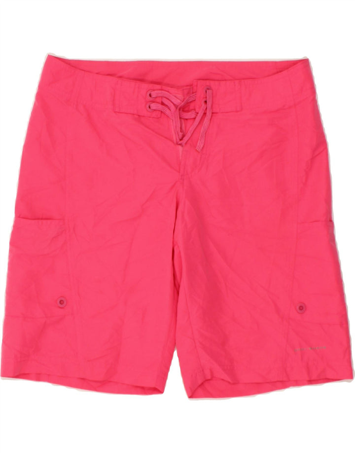 COLUMBIA Womens Swimming Shorts US 10 Large  Pink Vintage Columbia and Second-Hand Columbia from Messina Hembry 