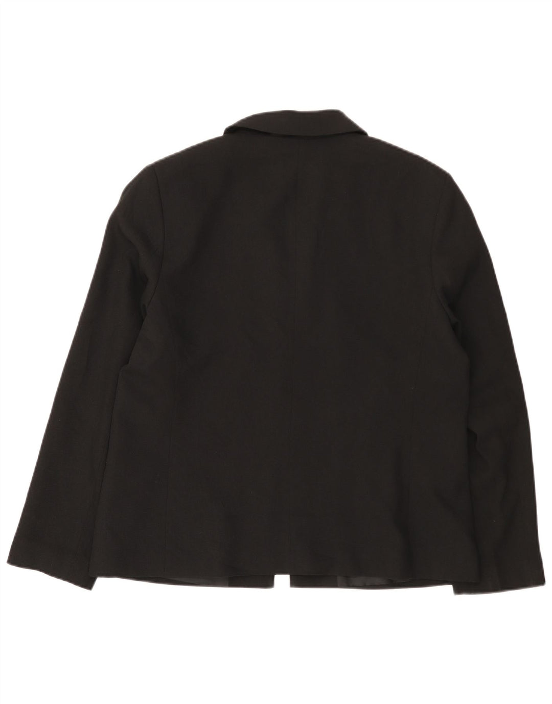 Marks & Spencer Dame Blazer Jacket UK 16 Stor Sort Polyester