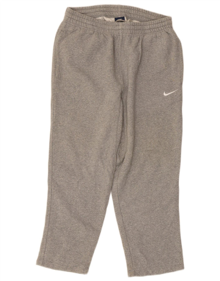 Nike Træningsdragtsbukser til mænd Små grå flækkede bomuld