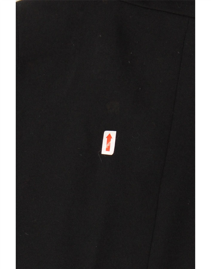 GIANFRANCO FERRE Kvinder Utility Jacket UK 18 XL Sort Uld