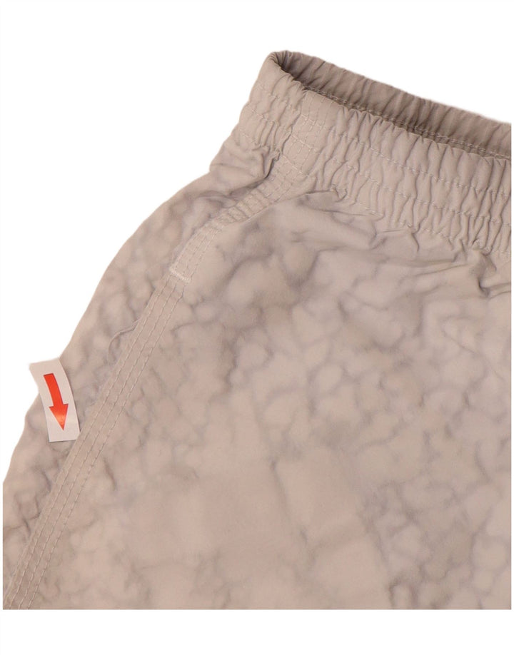 NIKE Sportshorts til mænd UK 42/44 Large Grå Nylon