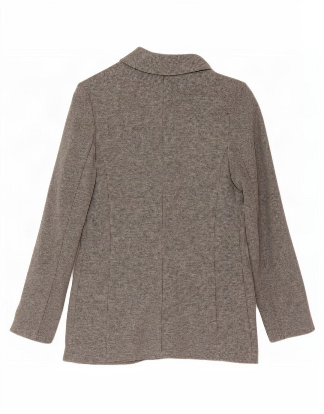 Marks & Spencer Dame afslappet pasform blazerjakke UK 6 XS Grå polyester