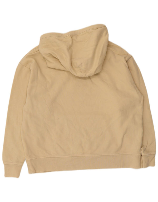 Levi's Dame hættetrøje Jumper UK 16 Stor Beige Bomuld