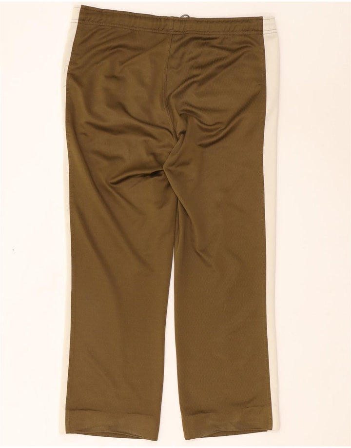 Puma fuld træningsdragt til kvinder UK 12 Medium Khaki Colourblock Polyester