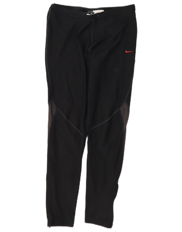 Nike Running Leggings til kvinder UK 10/12 Medium Black Colourblock