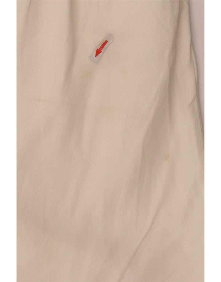 Vintage Kvinders Pegged Chino Shorts Medium W28 Off White