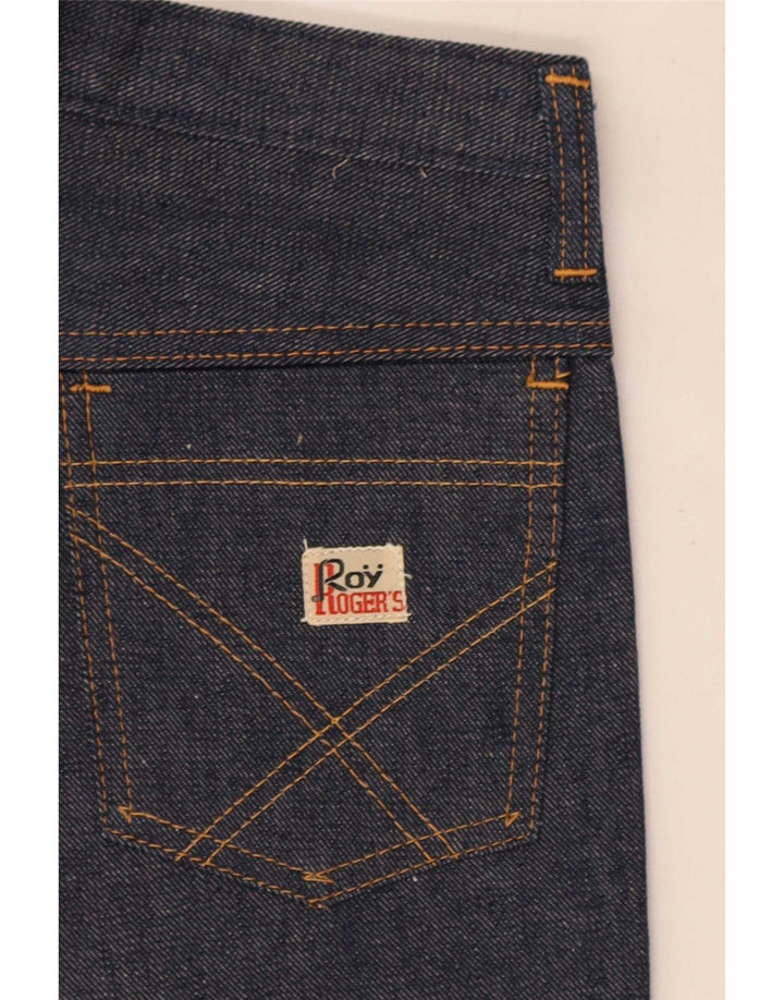 Roy Rogers Dame Flared Jeans W26 L32 Navy Blue