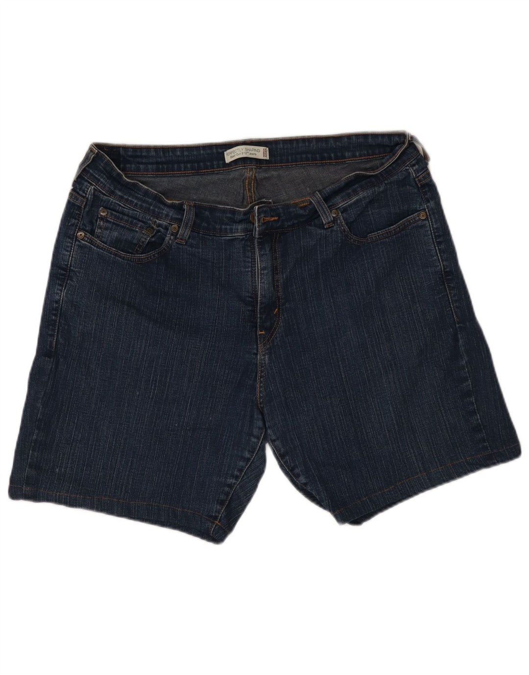 LEVI'S Dame 512 denimshorts US 20 3XL W40 Blå Bomuld