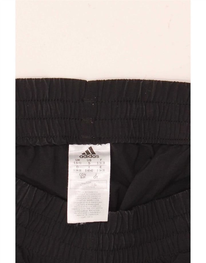Adidas sportsshorts til kvinder UK 8/10 Small Black Polyamide