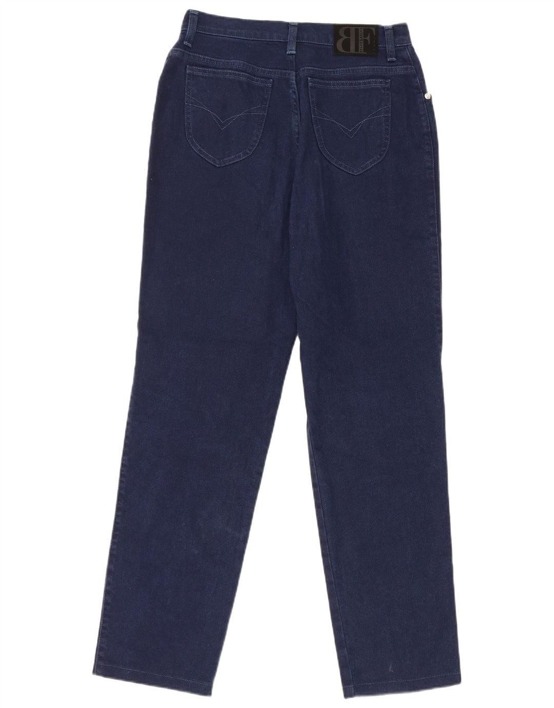 Belfe & Womens High Rise Straight Jeans IT 44 Medium W28 L29 Navy Blue