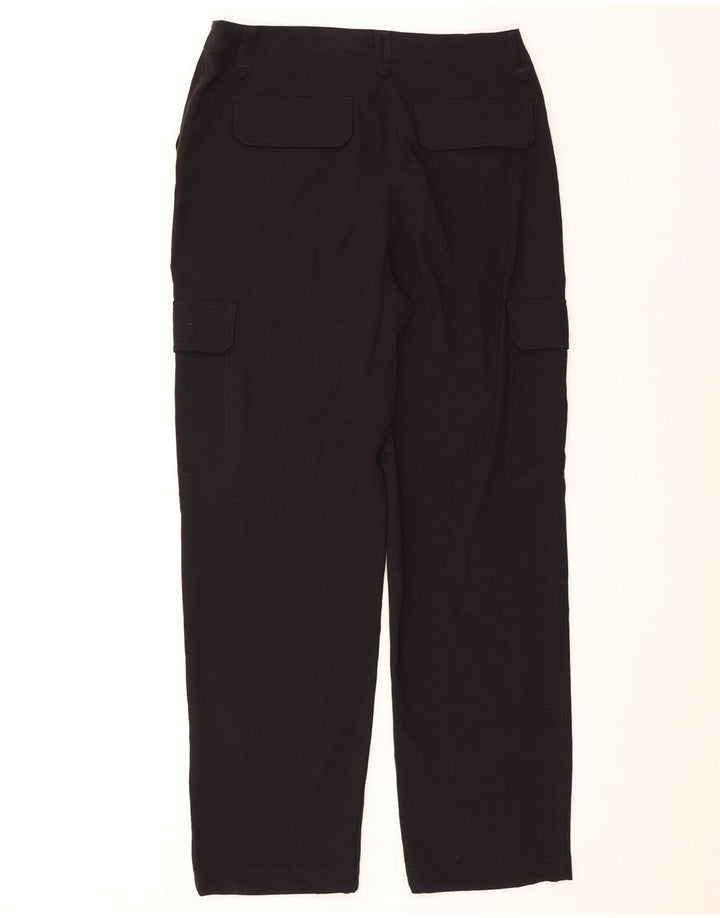 Marks & Spencer Lige Cargo-bukser til kvinder UK 14 Large W34 L32 Sort