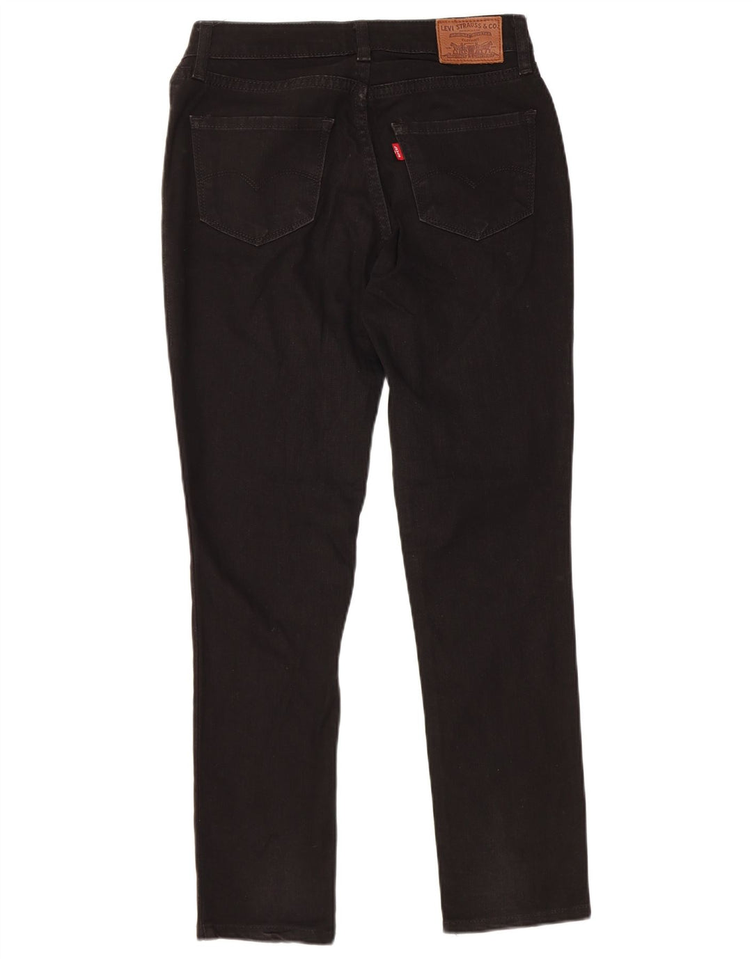 Levi's Slim Jeans til kvinder W29 L30 Sort