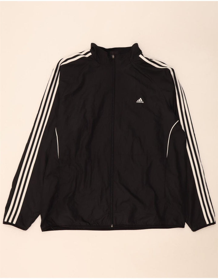 Adidas Træningsdragt til mænd Topjakke XL Sort Polyester